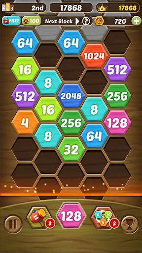 Download Shoot Number 2048 Terbaru – Game Puzzle Angka Seru - Screenshot 6