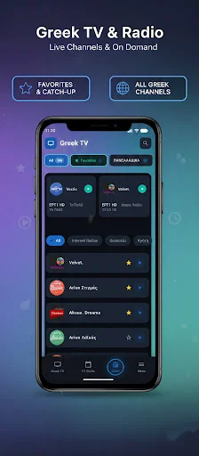 Download Greek TV Live & Radio Terbaru – Streaming Gratis - Screenshot 2