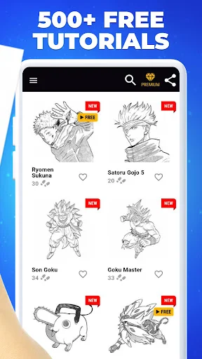 Download How to Draw Anime Terbaru – Tutorial Menggambar Mudah - Screenshot 9