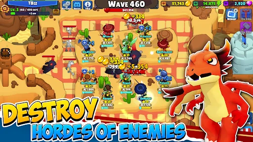 Download Idle Hero TD Terbaru – Game Strategy RPG Offline - Screenshot 31