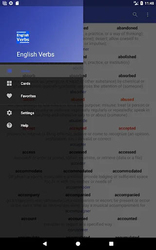 Download English Verbs Terbaru – Kuasai Konjugasi Bahasa Inggris - Screenshot 10