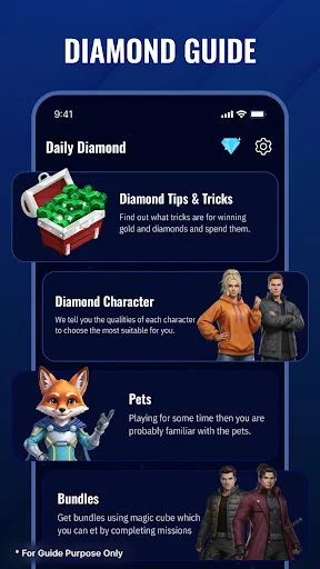 Download Get Daily Diamond Launcher Terbaru – Tips Game Gratis - Screenshot 1