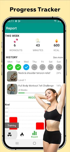 Download Women Workout – Female Fitness Terbaru – Latihan di Rumah - Screenshot 5