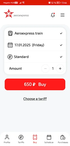 Download Aeroexpress Terbaru – Beli Tiket Kereta Cepat Mudah - Screenshot 3