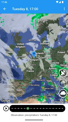 Download Weather Belgium XL PRO Terbaru – Prakiraan Cuaca Akurat - Screenshot 5