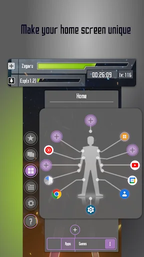 Download Zeta Launcher Terbaru – Tema SAO & Leveling Gratis - Screenshot 2