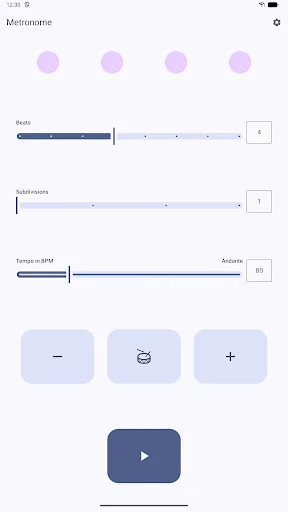 Download Metronome Gratis – Aplikasi Tempo Musik Terbaik & Mudah - Screenshot 5