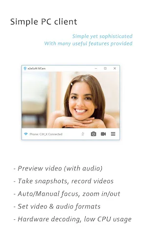 Download iVCam Webcam Terbaru – Ubah HP Jadi Webcam PC Gratis - Screenshot 4