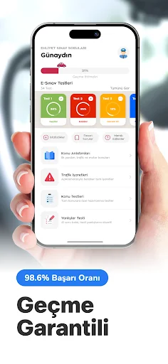 Download Ehliyet Sınav Soruları 2026 – Latihan Soal E-Exam Gratis - Screenshot 1