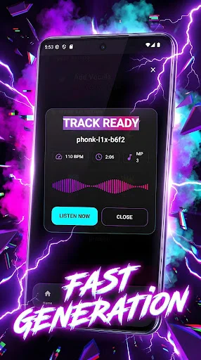 Phonk Maker: AI Song Generator – Buat Musik Phonk Keren Gratis - Screenshot 7