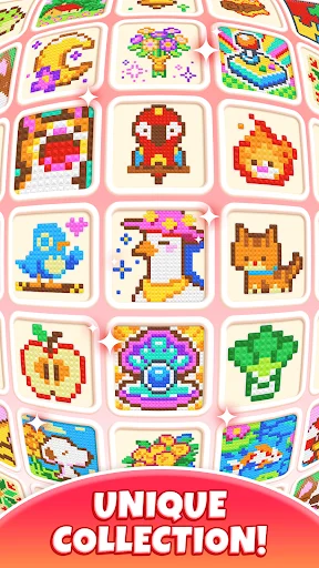 Download Crystal Sort: Art Collection Terbaru – Game Puzzle Santai - Screenshot 3