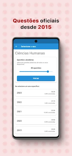 Download Enem 2026 – Provas e Simulados Terbaru – Latihan Gratis - Screenshot 4