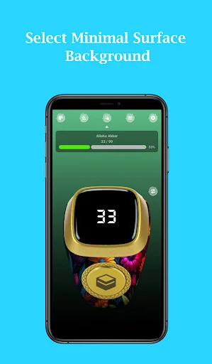 Download Tasbeeh Counter Terbaru – Aplikasi Dzikir Digital Gratis - Screenshot 3