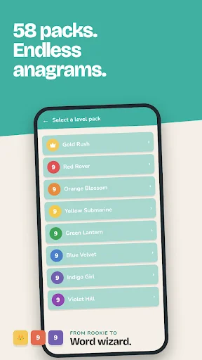 Download 9 Letter Jumble Terbaru – Game Asah Otak Seru Gratis - Screenshot 5