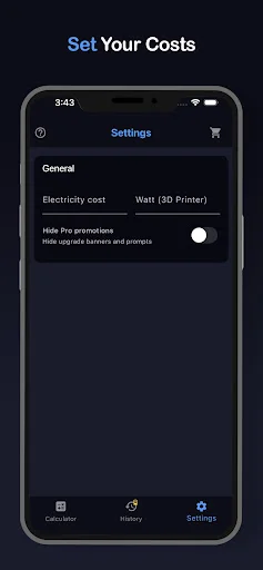 Download 3D Print Cost Calculator – Hitung Biaya Cetak 3D Gratis - Screenshot 2