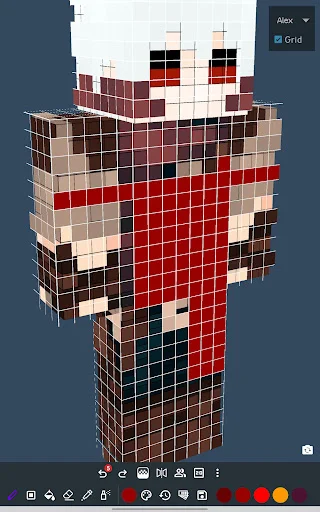 3D Skin Editor for Minecraft – Buat Skin Keren Sekarang - Screenshot 18