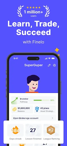Download Finelo: Master Trading Terbaru – Belajar Investasi AI - Screenshot 18