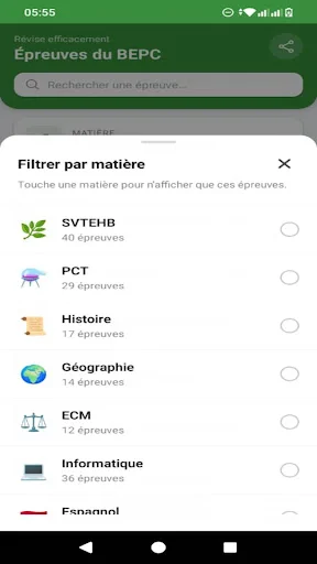 Download Epreuves du BEPC Terbaru – Soal Ujian Gratis - Screenshot 3