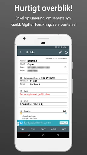 Download Bil Info Nummerplade Terbaru – Cek Data Kendaraan Gratis - Screenshot 2