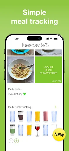 Download Food Diary See How You Eat – Pelacak Makan Praktis - Screenshot 3