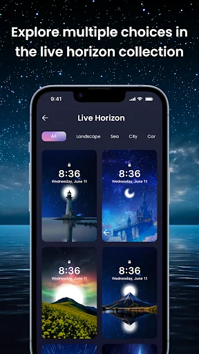 Download Horizon Live Wallpapers Terbaru – Wallpaper 4K Estetik - Screenshot 3