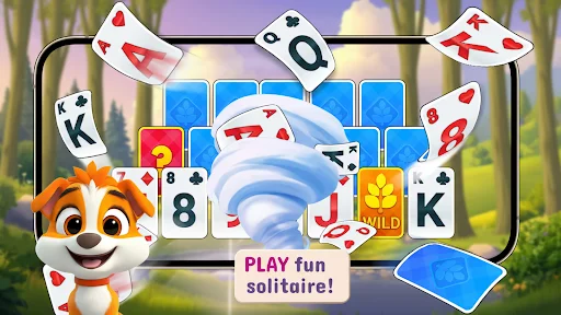 Download Solitaire TriPeaks Idle Farm – Game Kartu Santai - Screenshot 1
