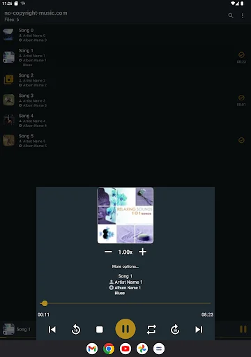 Download MusicSync: Pemutar Musik Google Drive Terbaik – Gratis - Screenshot 10