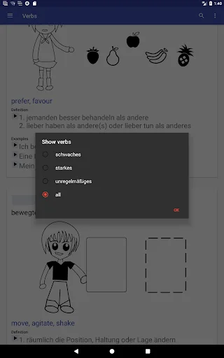 Download Deutsche Verben Terbaru – Belajar Konjugasi Bahasa Jerman - Screenshot 22