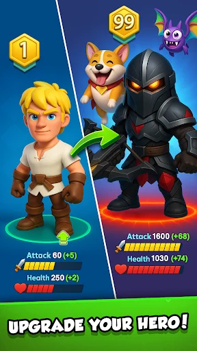 Download Magic Archer: Fantasy RPG Game Terbaru – Aksi Seru - Screenshot 2