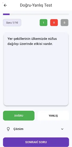 Download Coğrafya Bilgi Kartları Terbaru – Belajar Geografi Gratis - Screenshot 7