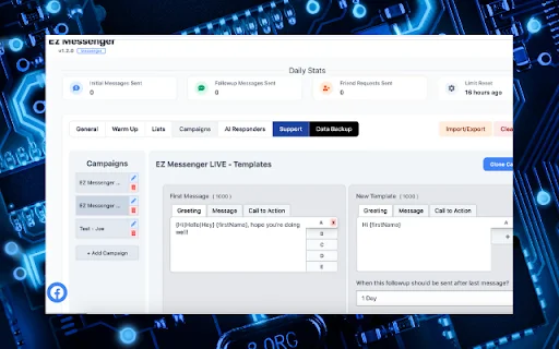 Download EZ Messenger Terbaru – Otomatisasi Facebook Canggih - Screenshot 2