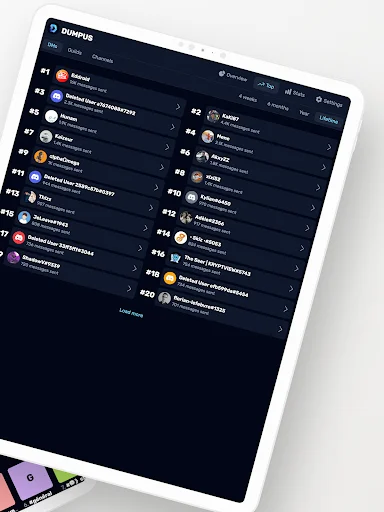 Download Dumpus – Stats for Discord Terbaru – Analisis Data Gratis - Screenshot 7