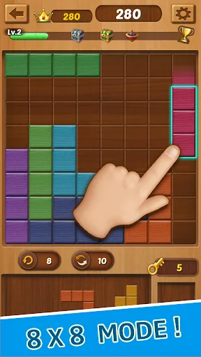 Download Wood Block Toy: Block Puzzle Terbaru – Game Asah Otak - Screenshot 3