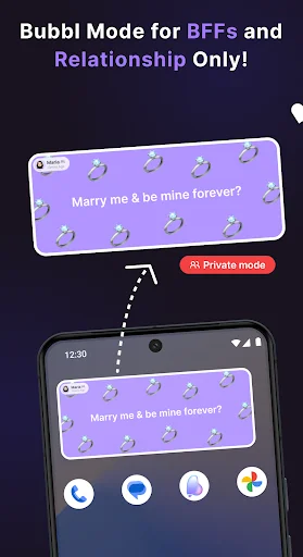 Download Bubbl Widget Terbaru – Media Sosial Privat Gratis - Screenshot 3
