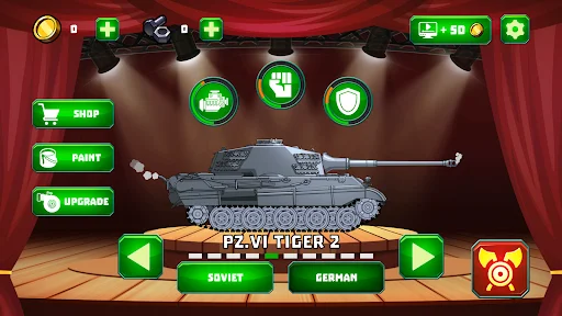 Download Tank Attack 5 | Tanks 2D Terbaru – Game Perang Seru - Screenshot 31