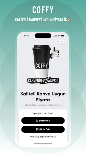 Download Coffy – Kahve Siparişi Terbaru – Pesan Kopi Praktis - Screenshot 1