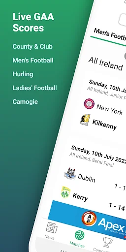 Download Score Beo Terbaru – Jadwal & Hasil GAA Langsung - Screenshot 1