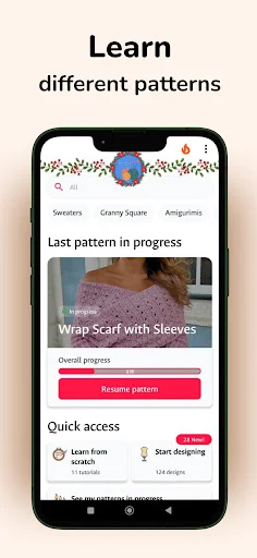 Download Step-by-Step Crochet Terbaru – Panduan Merajut Mudah - Screenshot 1