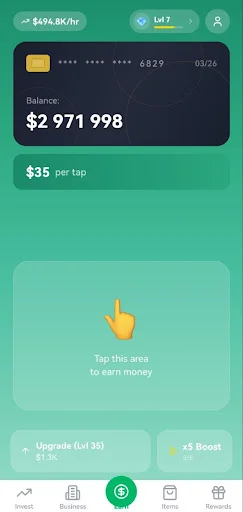 Download Money Tycoon Profit Tap Terbaru – Game Klik Seru Gratis - Screenshot 2
