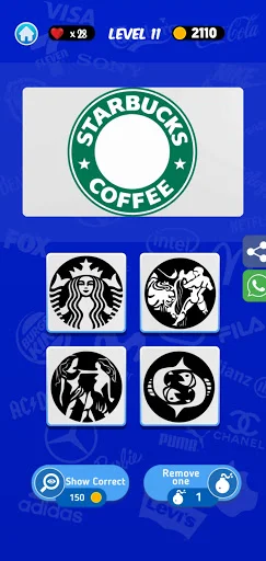 Download Logomania: Logo Quiz Game Terbaru – Tebak Logo Gratis - Screenshot 10