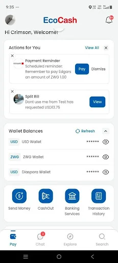Download EcoCash Super App Terbaru – Solusi Transaksi Keuangan - Screenshot 3