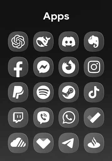 Download OneGlass 8 – Icon Pack Terbaru – Tampilan Minimalis - Screenshot 17