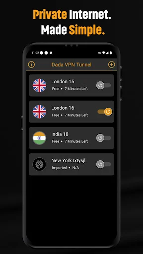 Download Dada VPN Tunnel Terbaru – Akses Internet Aman & Cepat - Screenshot 1