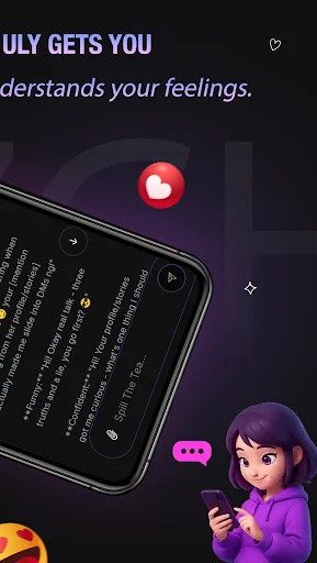 Download Genzchat-AI Dating Coach Terbaru – Tips Chatting AI - Screenshot 3