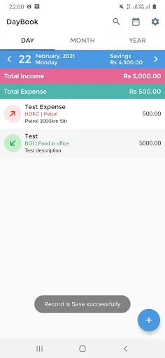 Download DayBook: Expense Tracker Terbaru – Kelola Keuangan Mudah - Screenshot 1