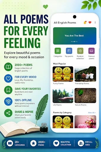 Download All Poems: Koleksi Puisi Terbaik & Terlengkap Gratis - Screenshot 1