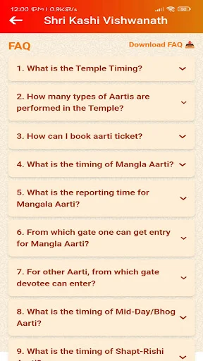Unduh Aplikasi Shri Kashi Vishwanath Temple Resmi – Pesan Aarti - Screenshot 13