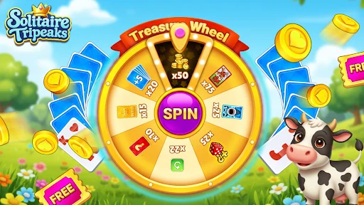 Download Solitaire TriPeaks Harvest Gratis – Game Kartu Santai - Screenshot 5