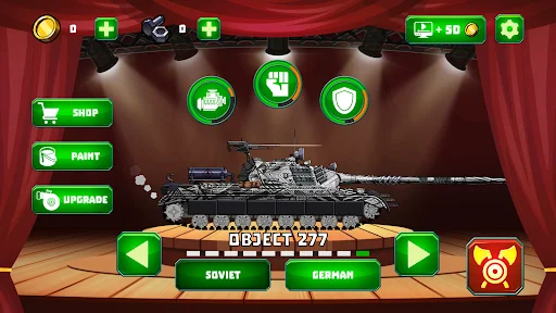 Download Tank Attack 5 | Tanks 2D Terbaru – Game Perang Seru - Screenshot 22