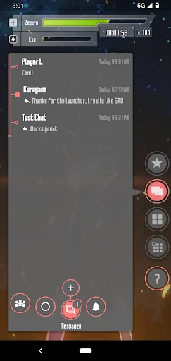 Download Zeta Launcher Terbaru – Tema SAO & Leveling Gratis - Screenshot 8